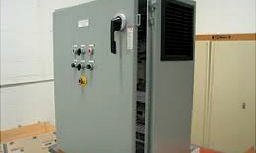 Electrical panel for commercial building